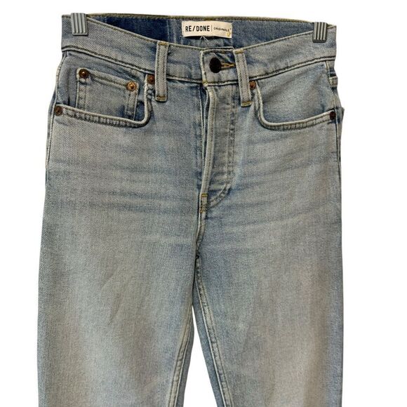 Revolve RE/DONE Stove Pipe high-rise straight jeans - Picture 7 of 9